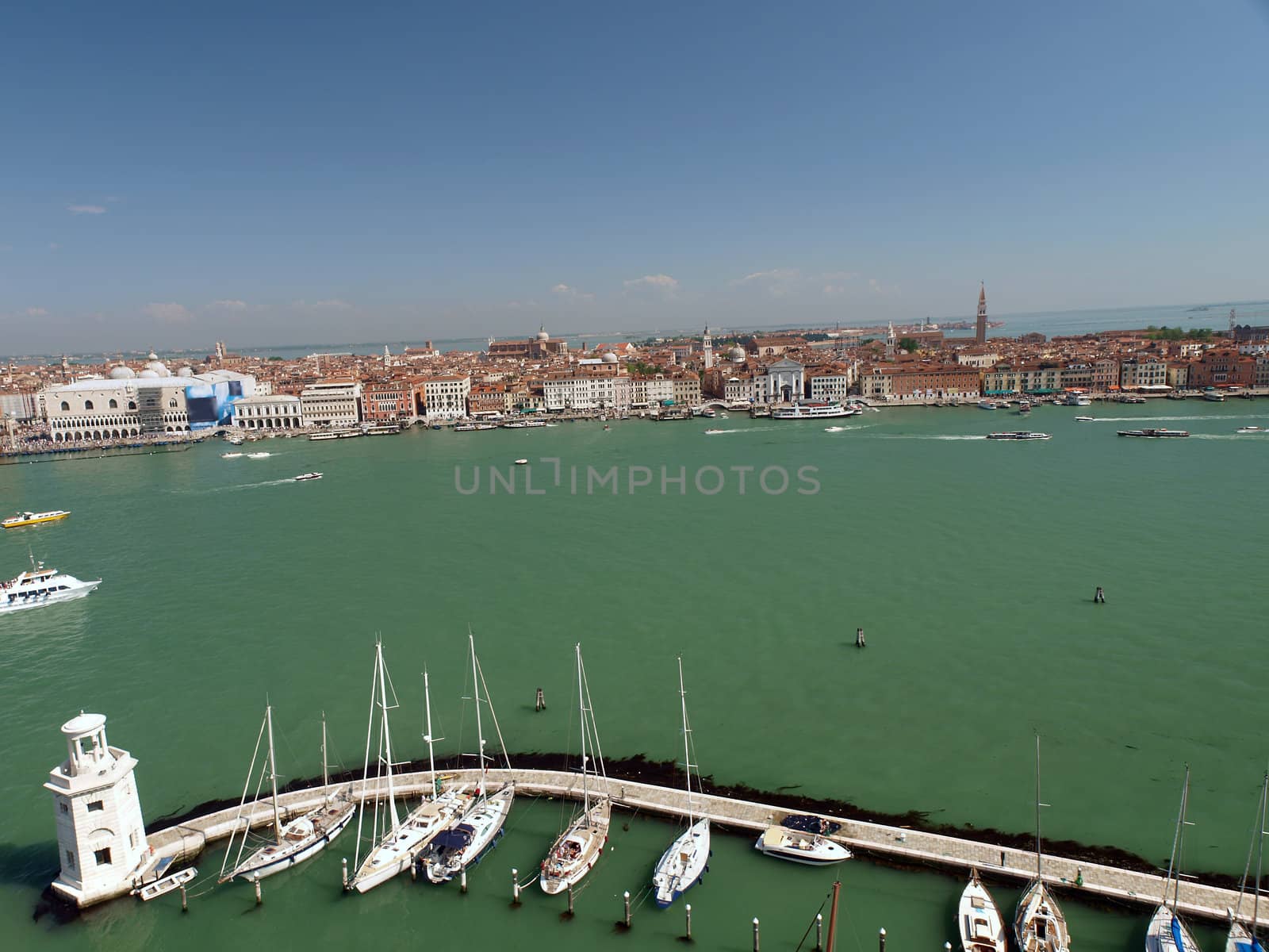 Venice - view from the tower of the church of San Giorgio Magiore