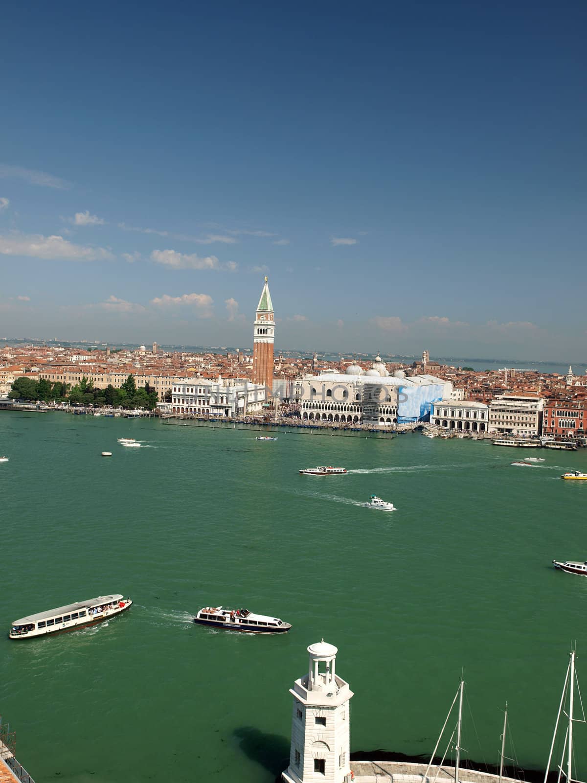 Venice - view from the tower of the church of San Giorgio Magiore