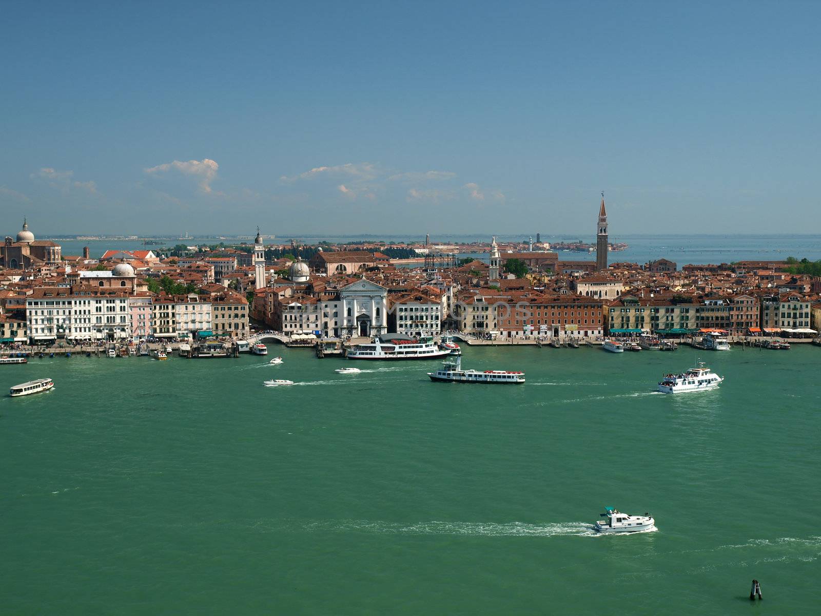 Venice - view from the tower of the church of San Giorgio Magiore