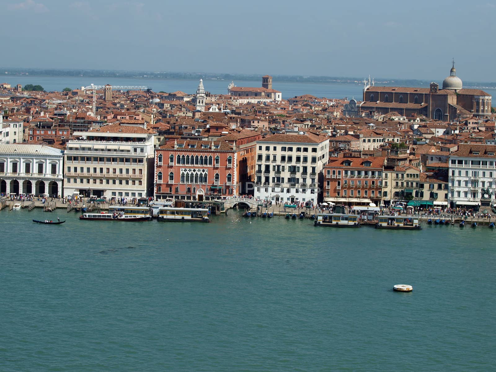 Venice - view from the tower of the church of San Giorgio Magiore