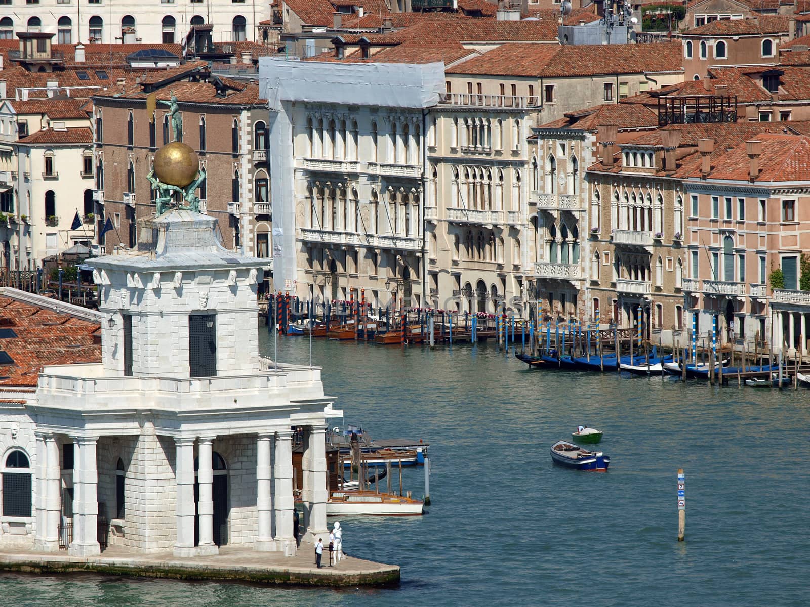 Punta della Dogana in Venice. Former customs house