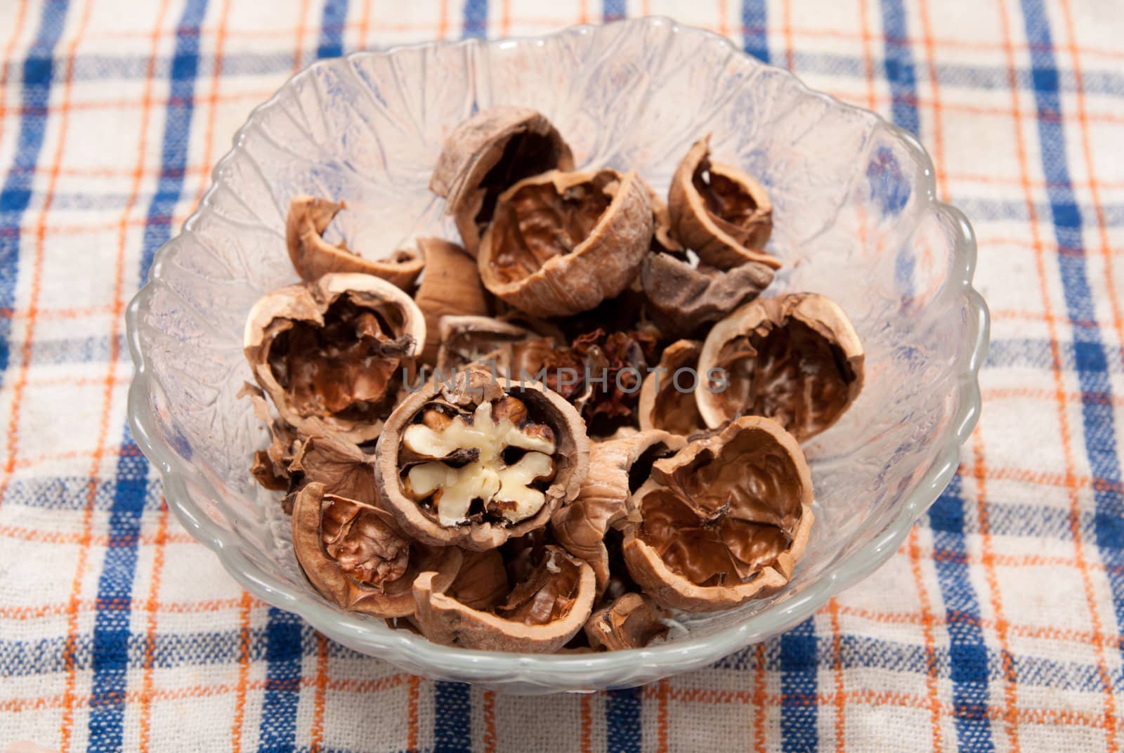 walnuts in a saucer
