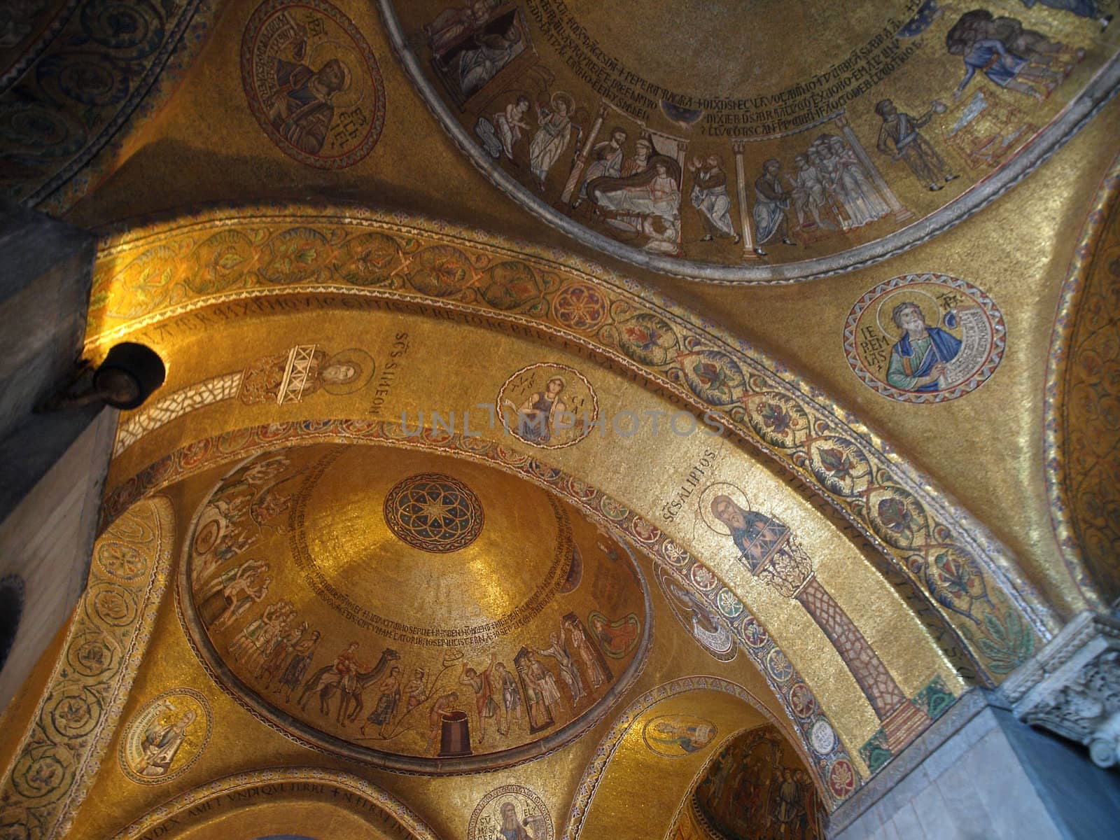 Interior of St Mark s Basilica Venice Italy 
