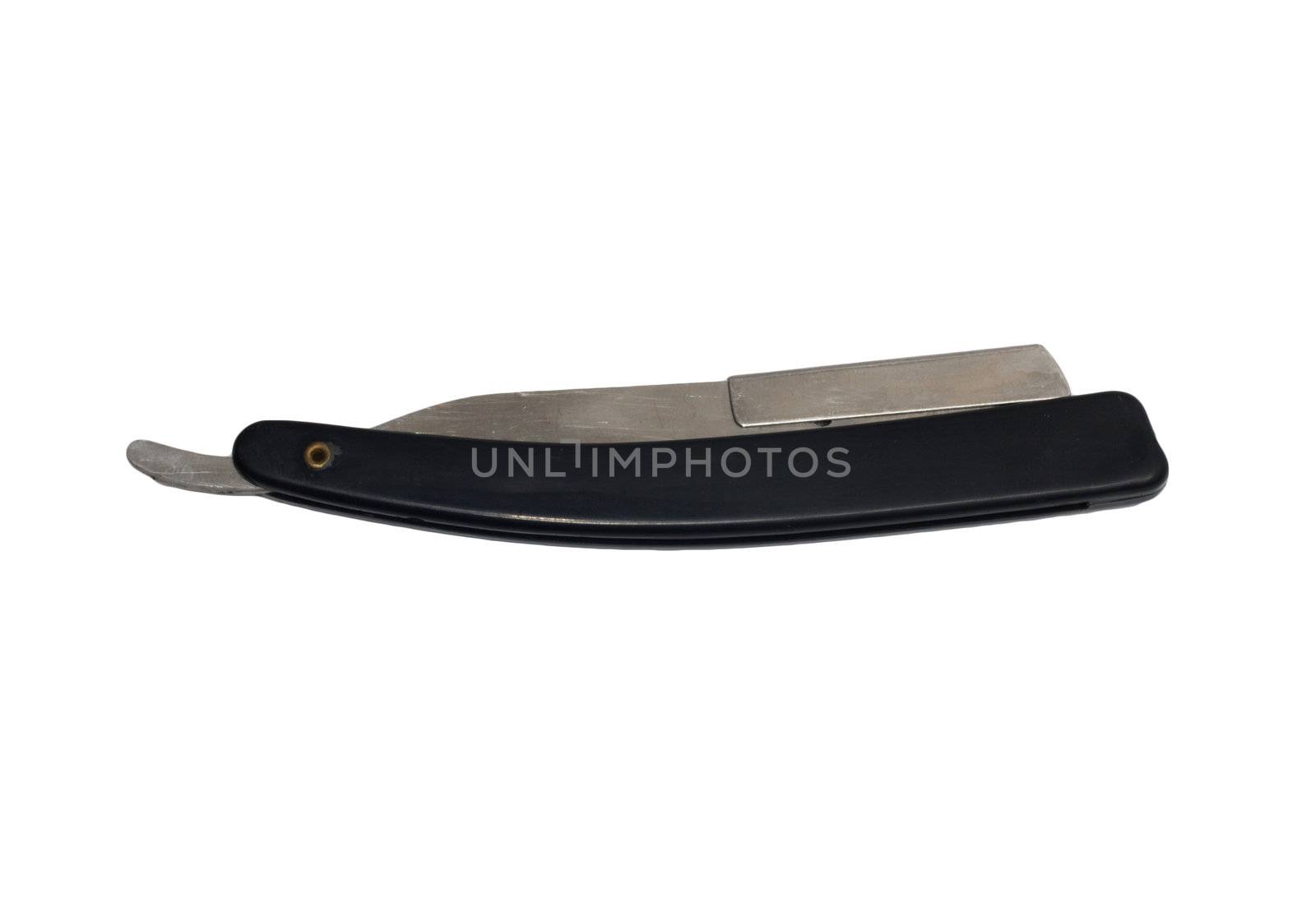 Razor on a white background 