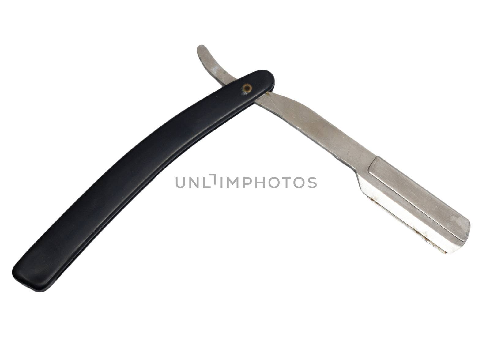 Razor on a white background 