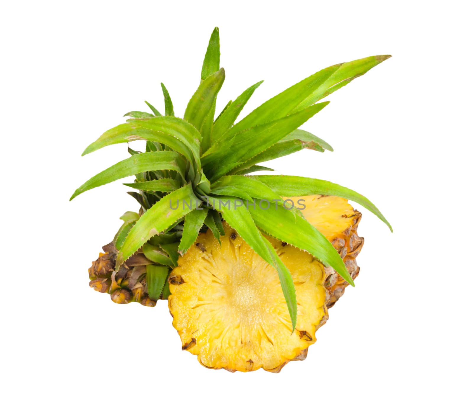 Fresh slice pineapple