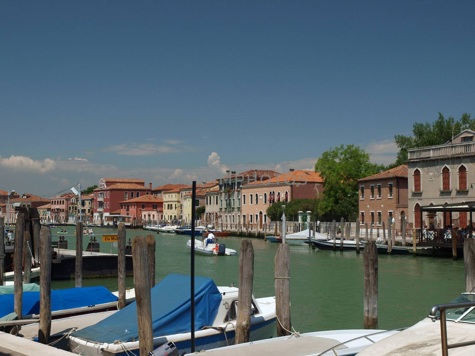 View of Canal Grande di Murano, Venice, Italy
