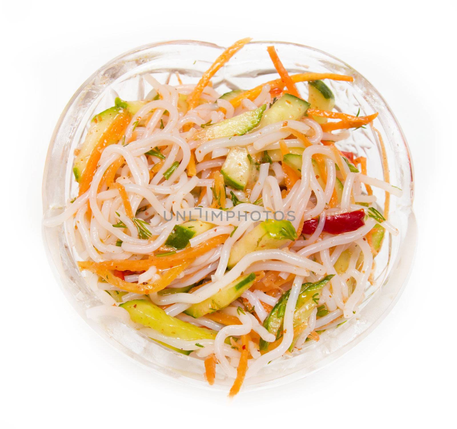 rice noodle salad