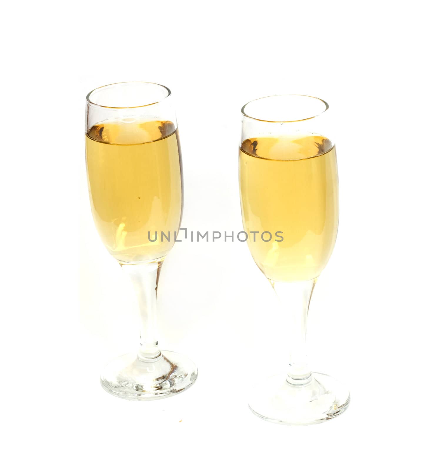 Two glasses of wine 