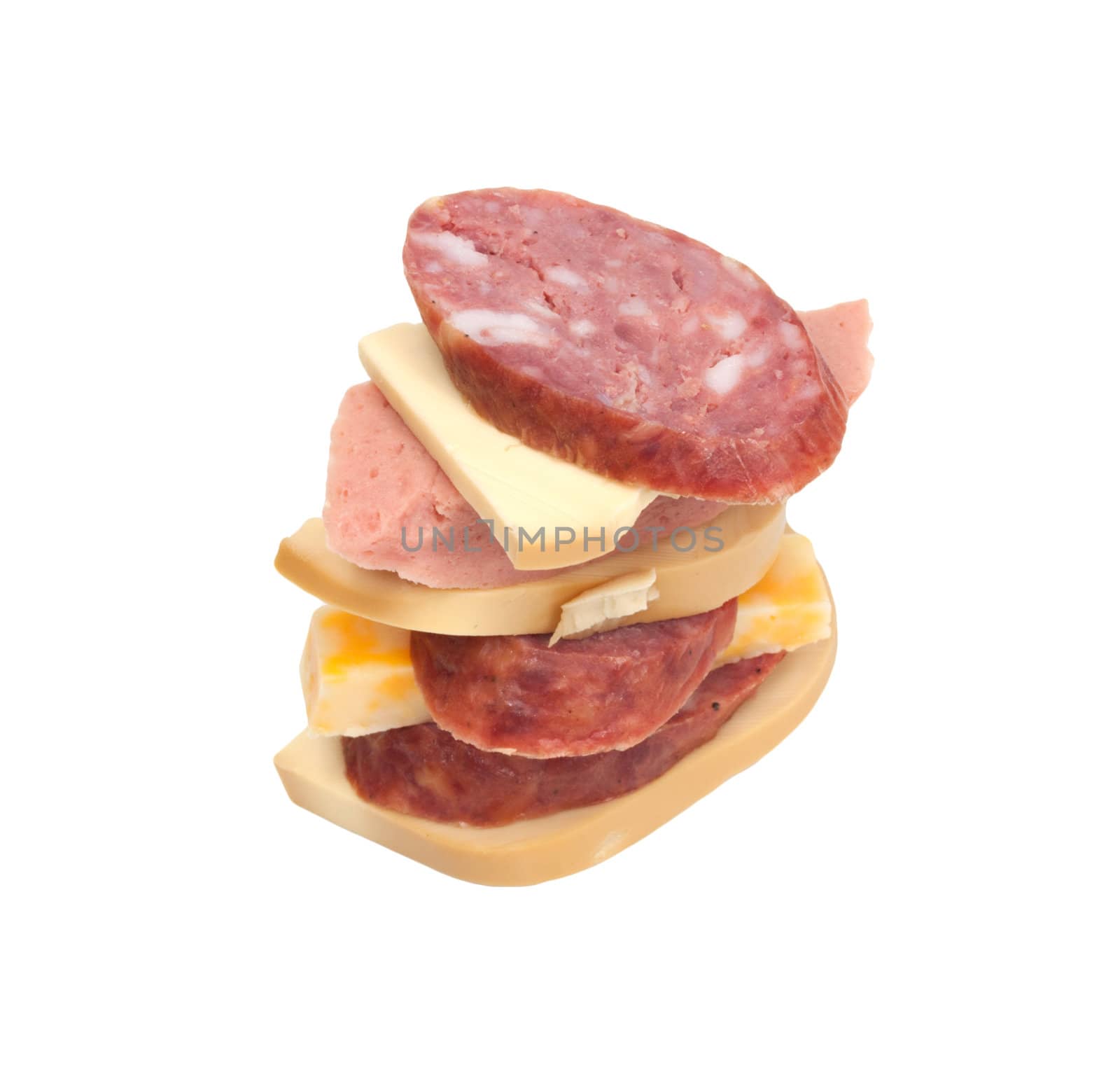 cheese with sausage