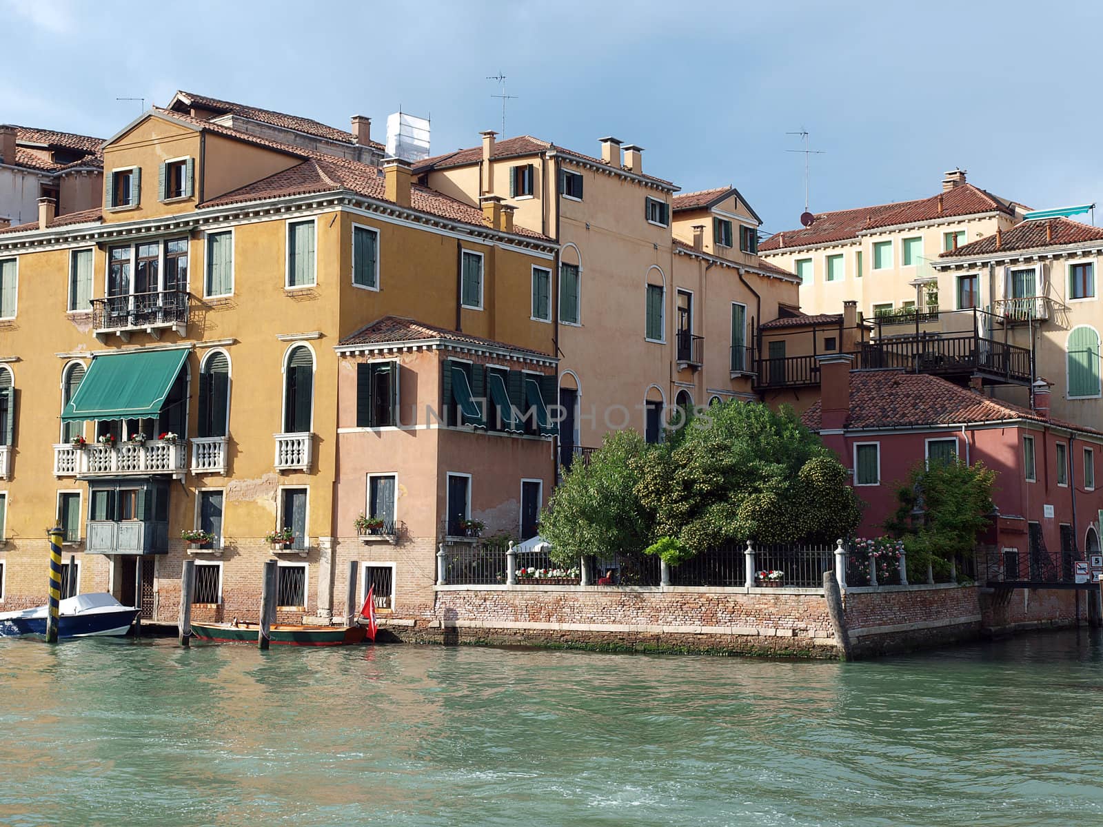 Venice - Exquisite antique building at Canal Grande