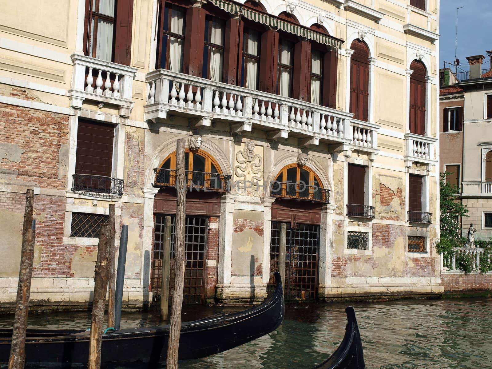 Venice - Exquisite antique building at Canal Grande