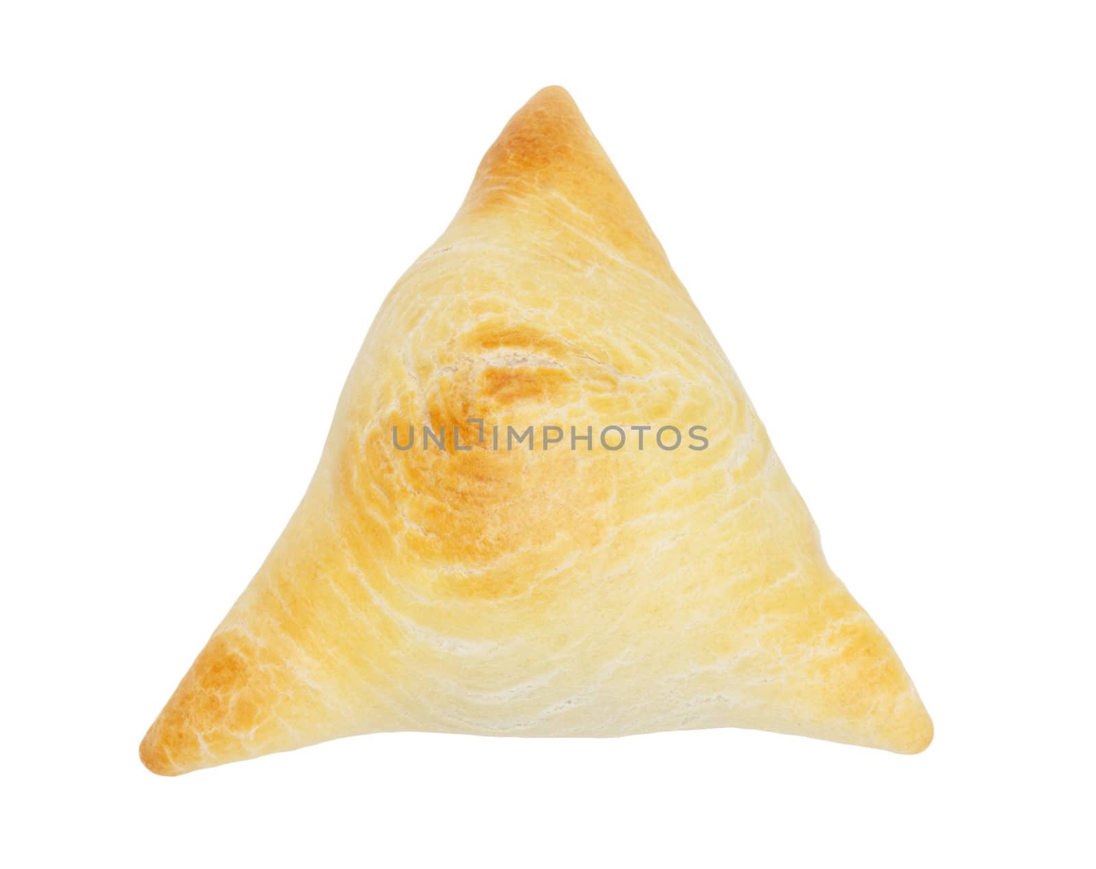 samosa isolated on white 