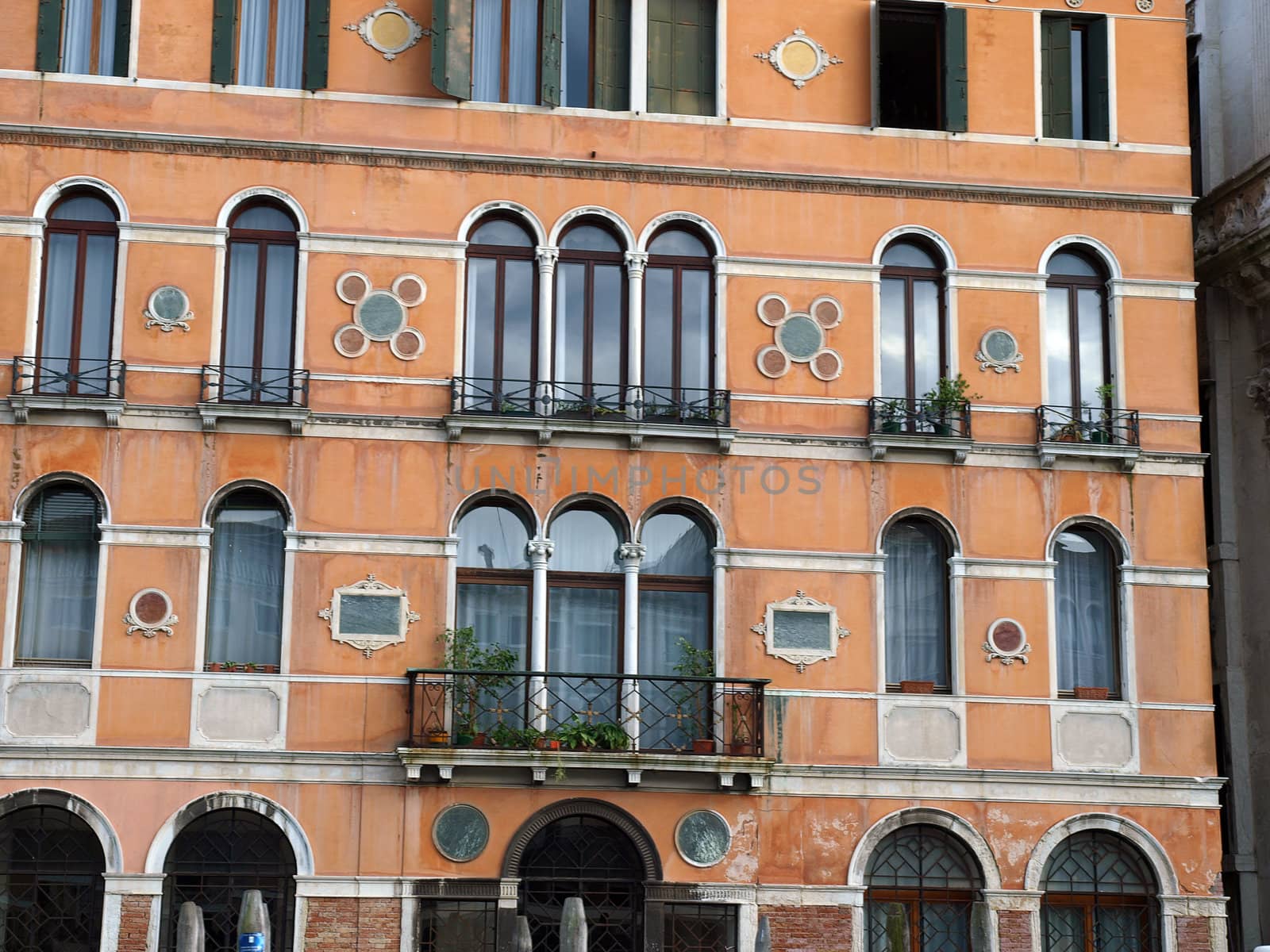 Venice - Exquisite antique building at Canal Grande