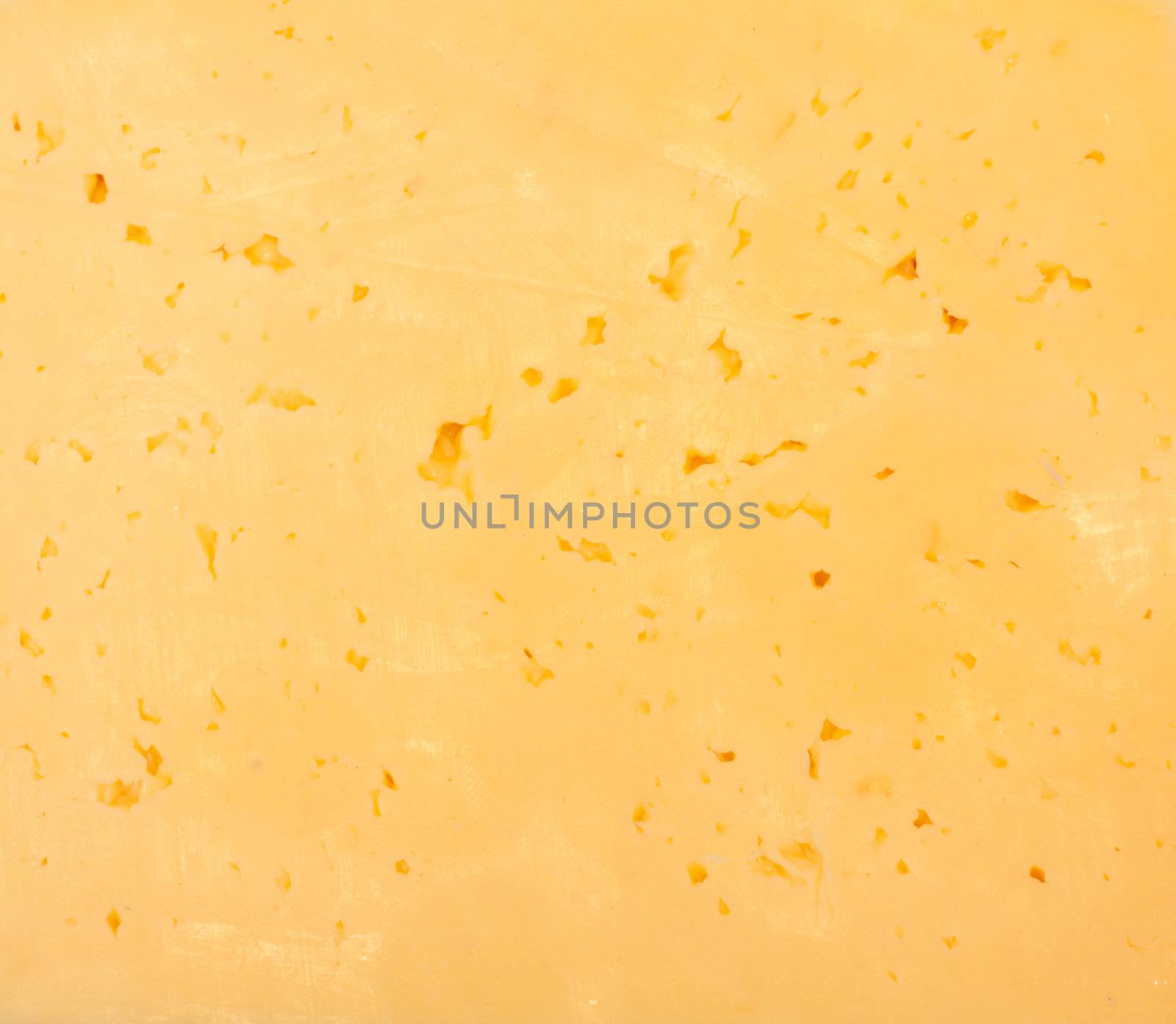 Background of fresh yellow Swiss cheese with holes  by schankz