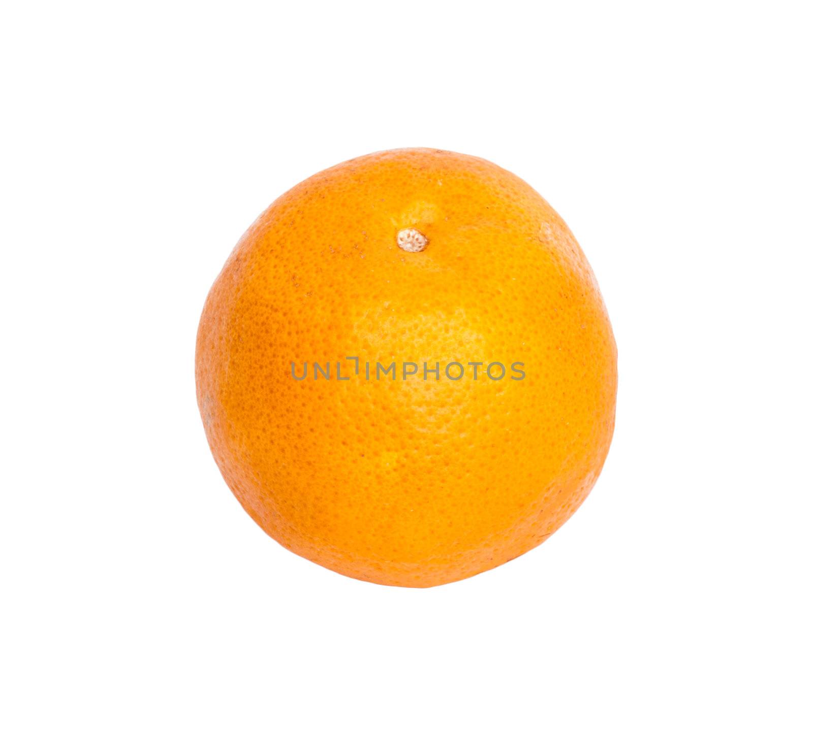 Mandarin isolated on white background 