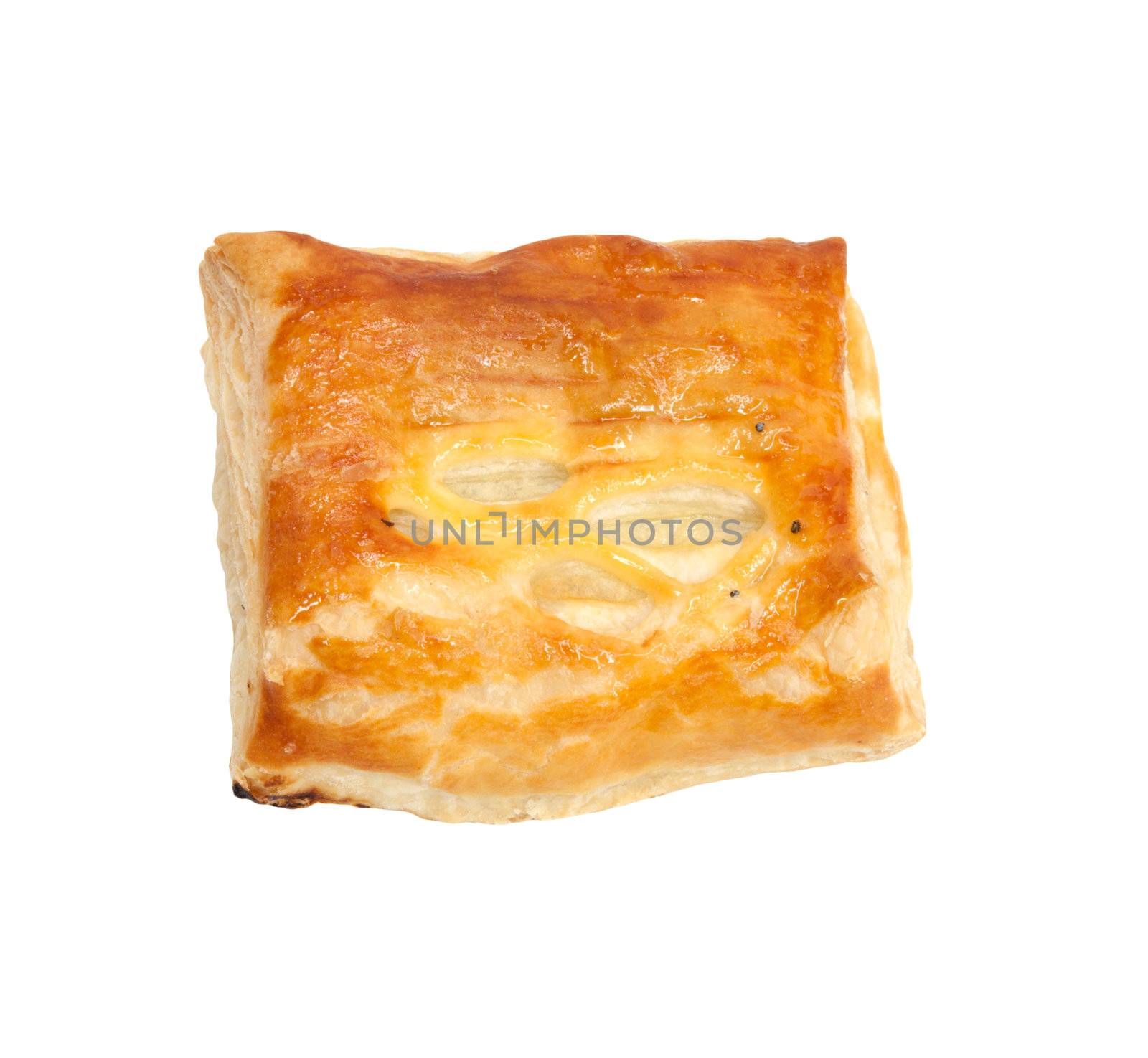 croissant isolated on white background 