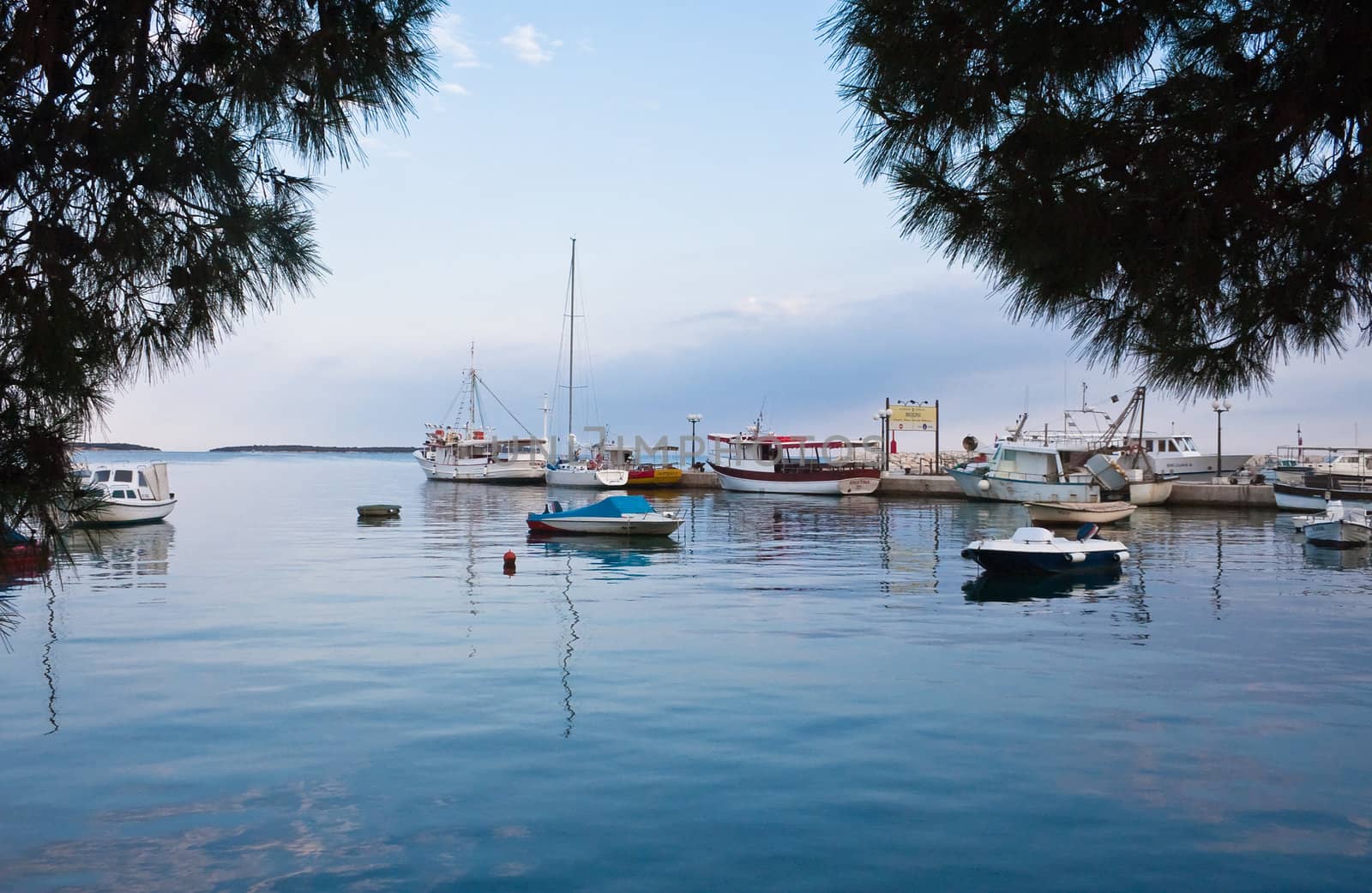 Seascape. Morning. Fazana, Croatia