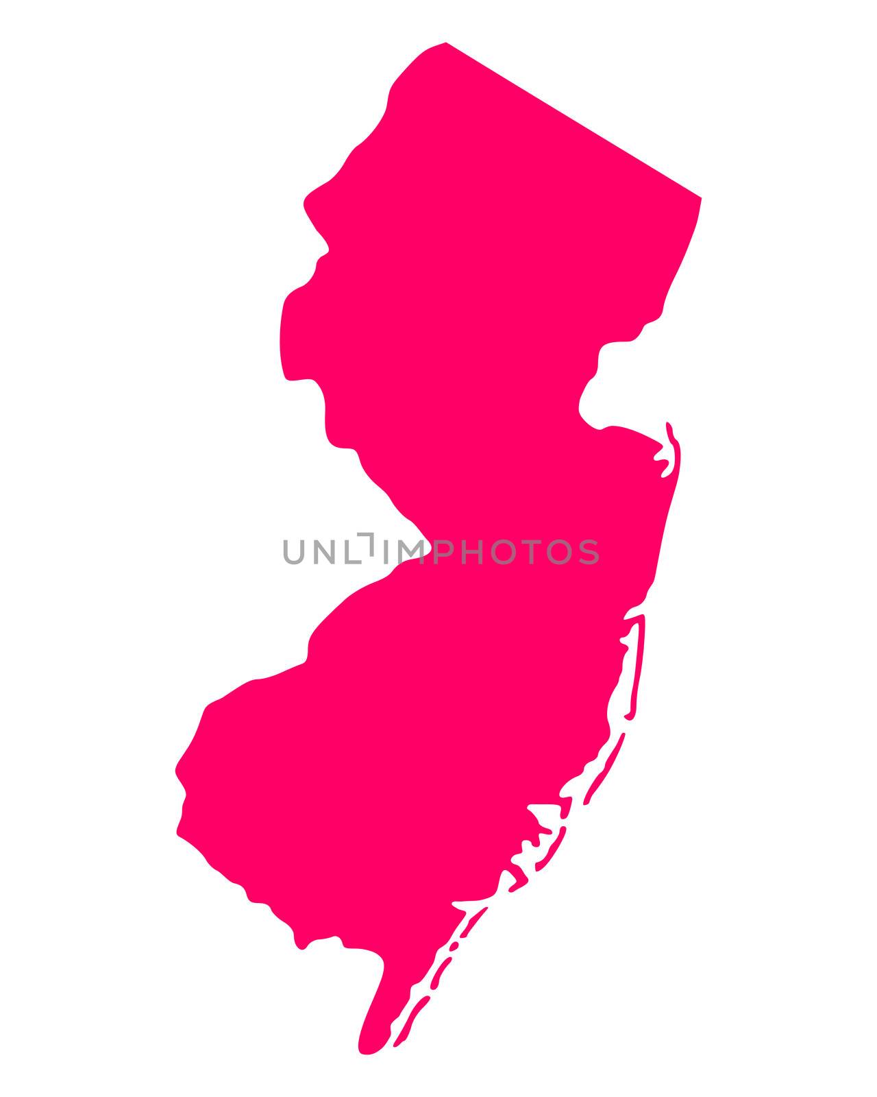 Map of New Jersey