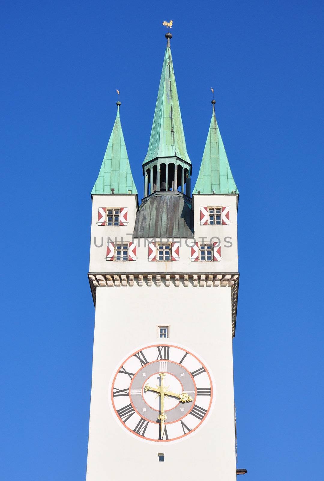 Tower in Straubing, Bavaria by rbiedermann