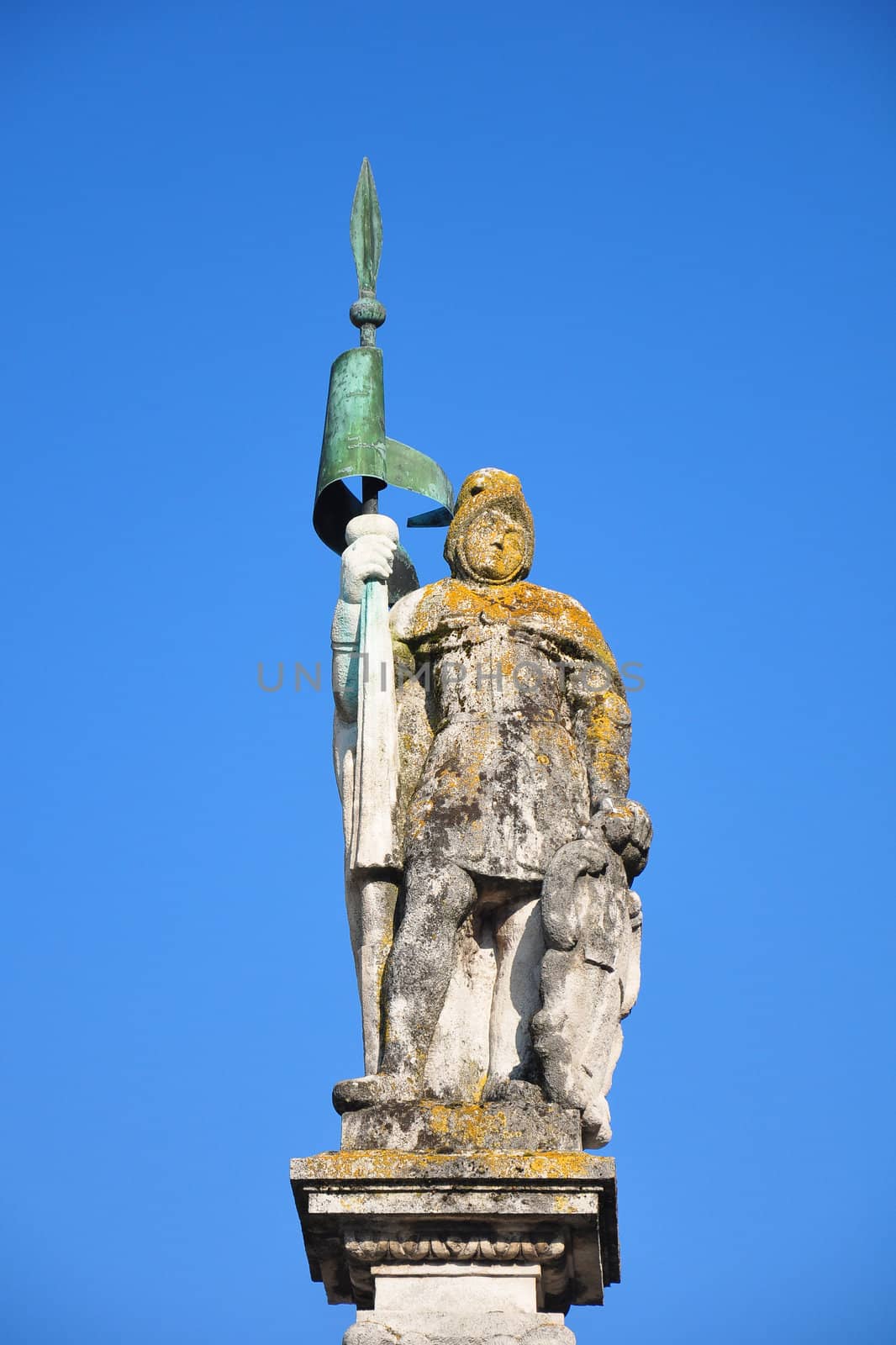 Statue Saint Jacob in Straubing, Bavaria by rbiedermann