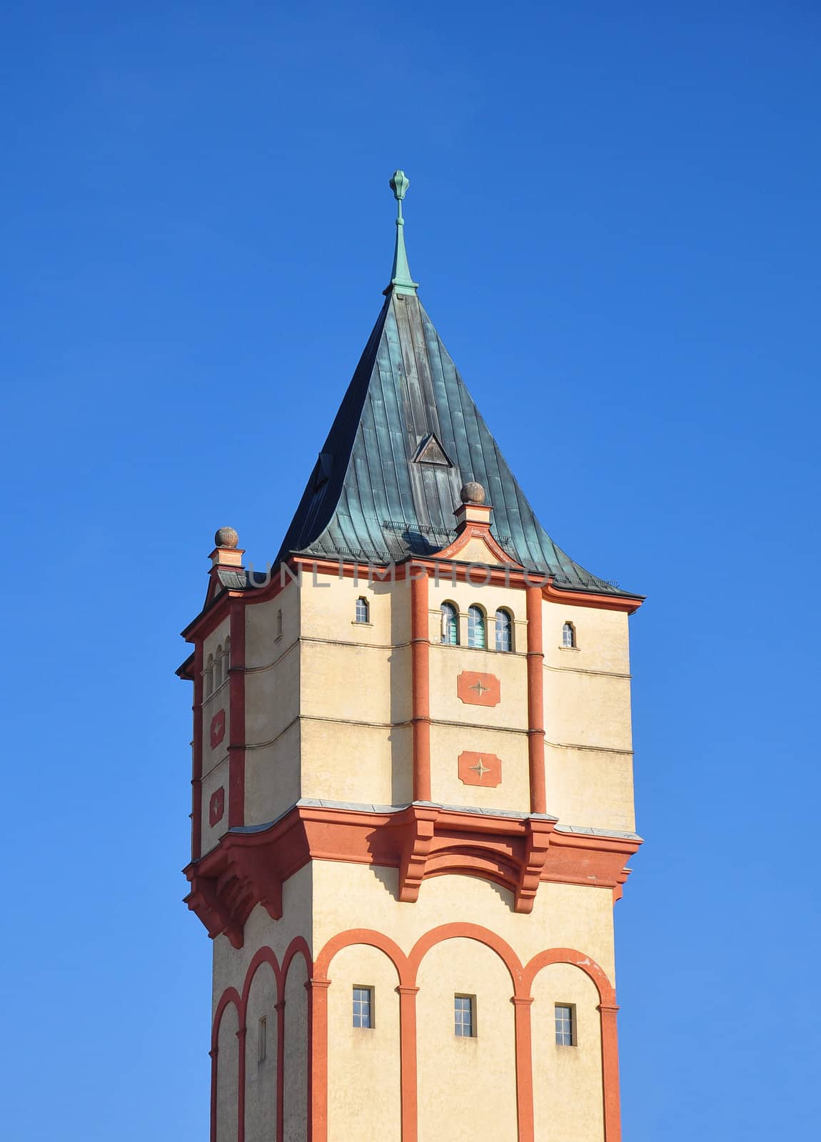 Water Tower in Straubing, Bavaria by rbiedermann