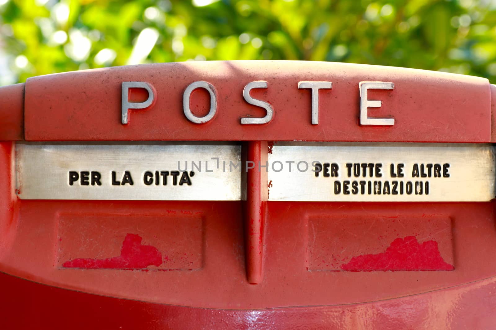 Poste: italian mailbox