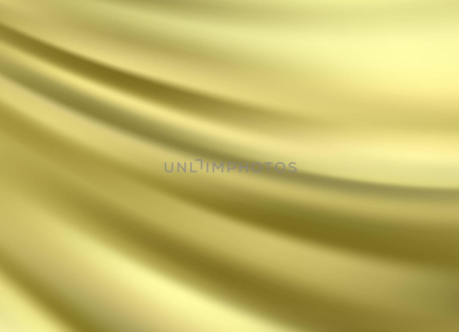 Gold Silk Fabric for Drapery Abstract Background