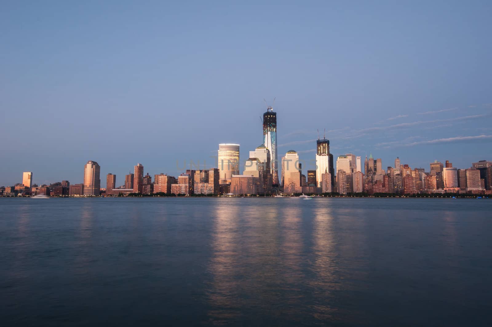world trade center and Manhattan view