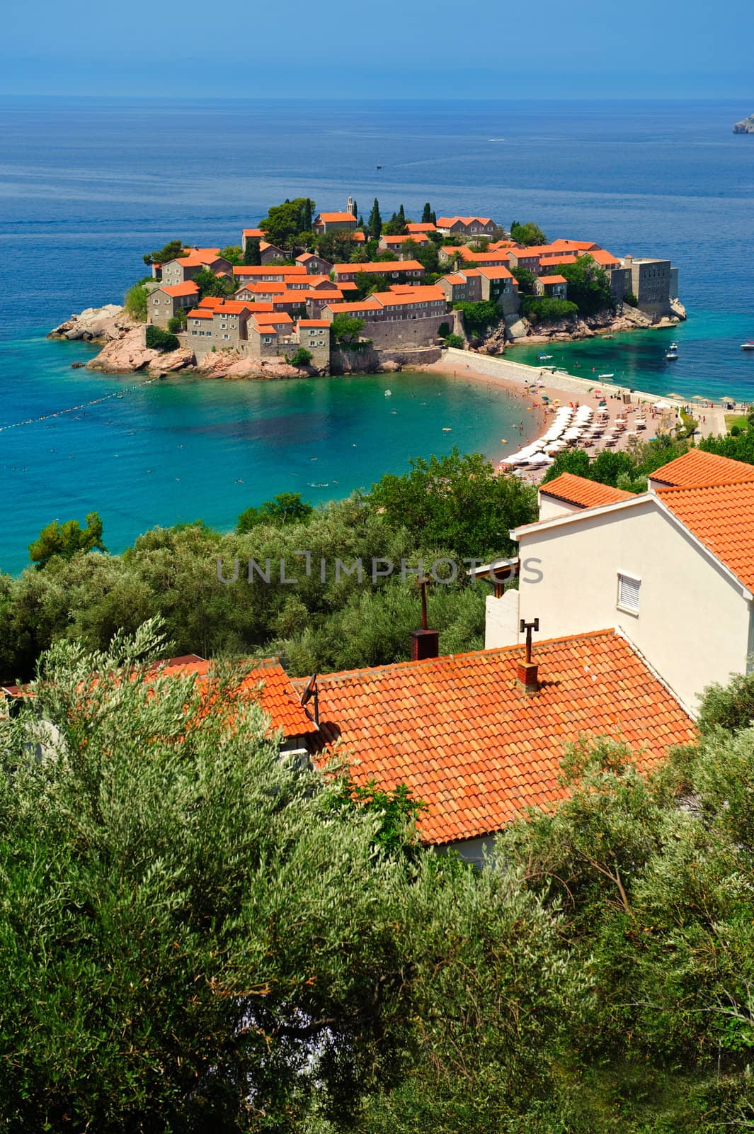 Montenegro  Island of Sveti Stefan by Garry518
