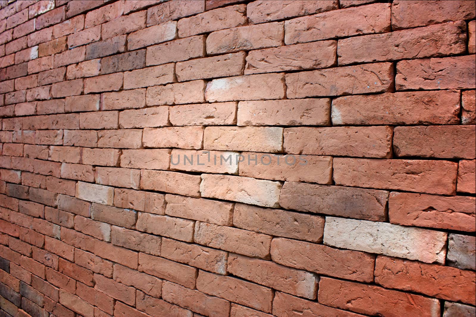Red brick wall. by janniwet
