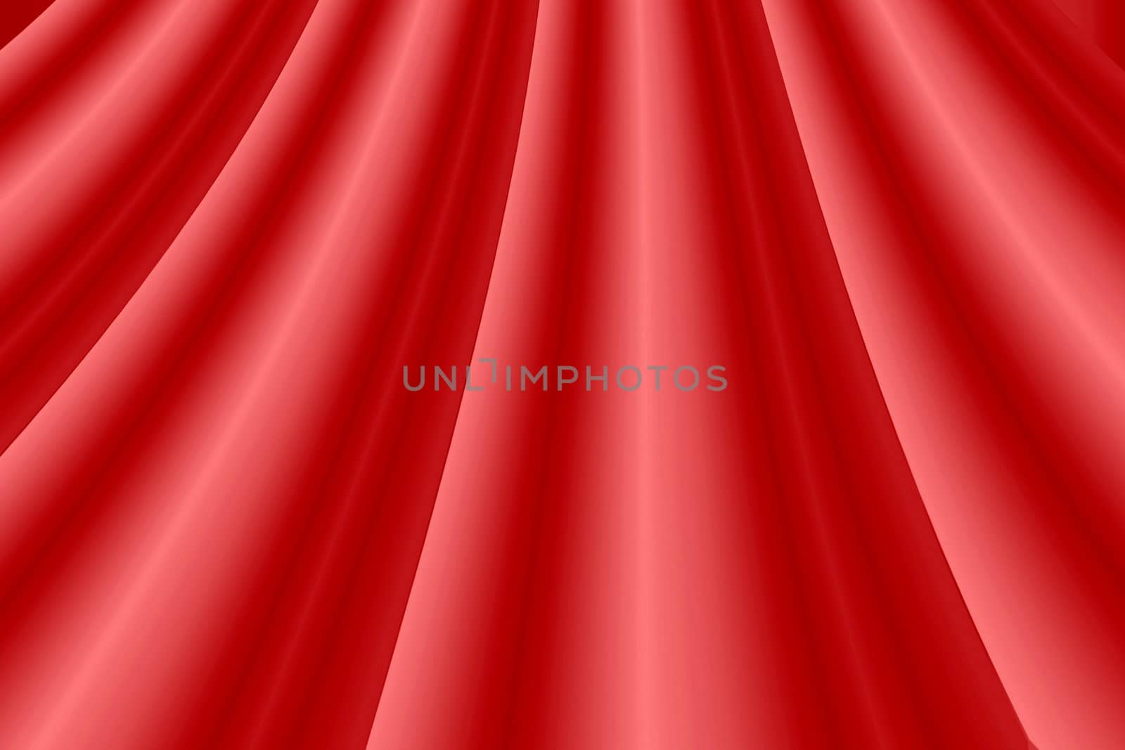 Red abstract curve background