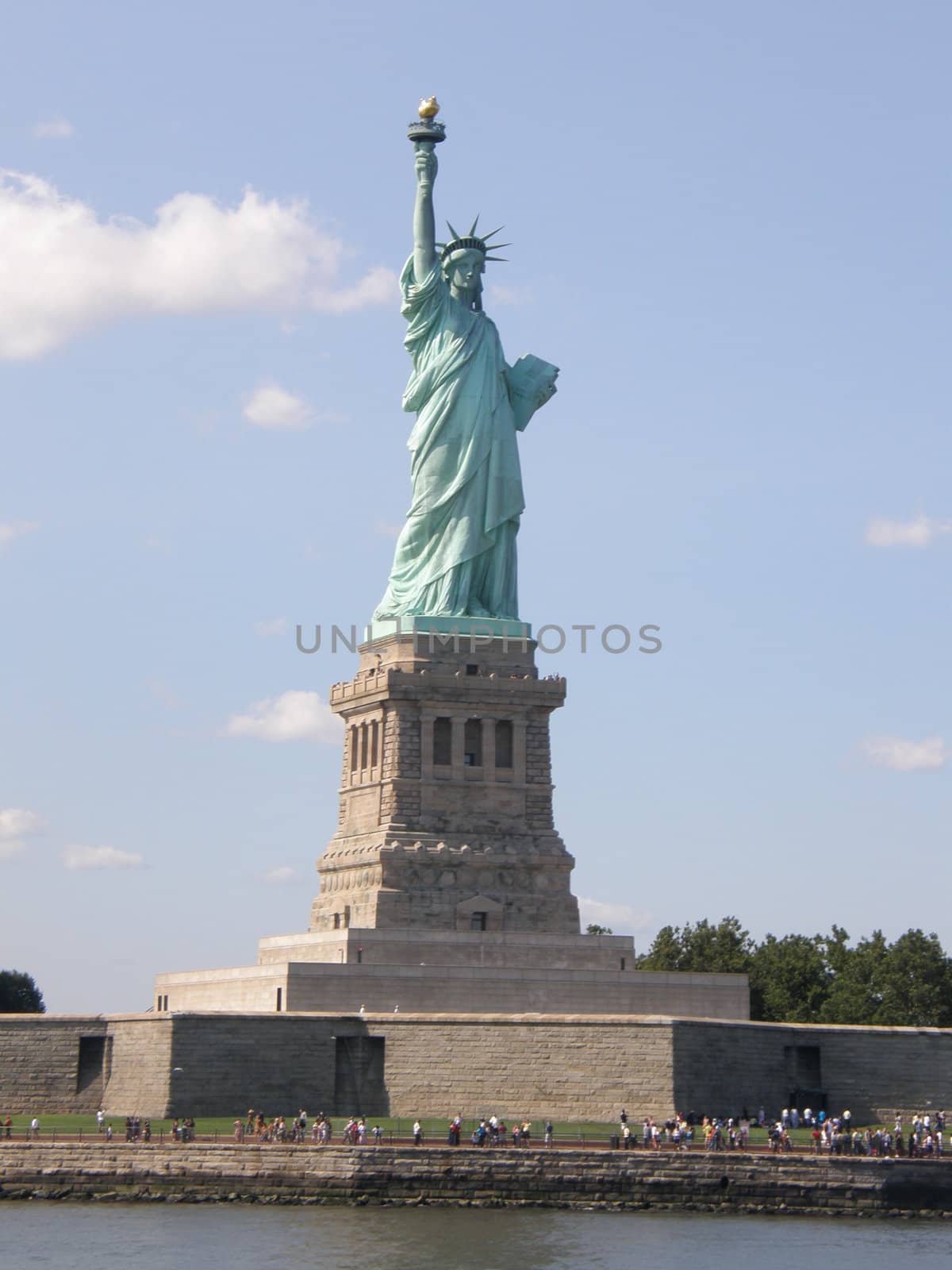 Statue of Liberty at Liberty Island in New York City (USA)