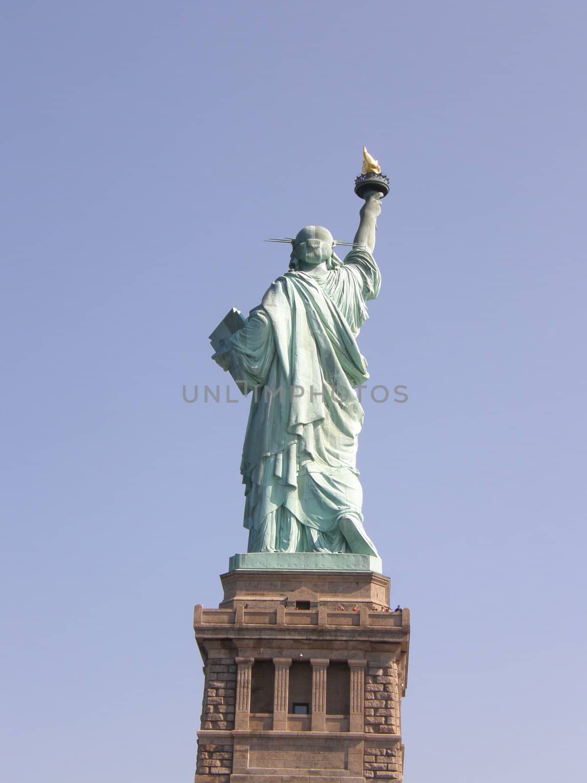 Statue of Liberty at Liberty Island in New York City (USA)