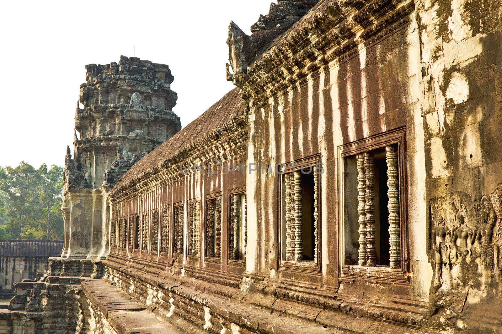 Part of Angkor wat in Siem Reap,Cambodia