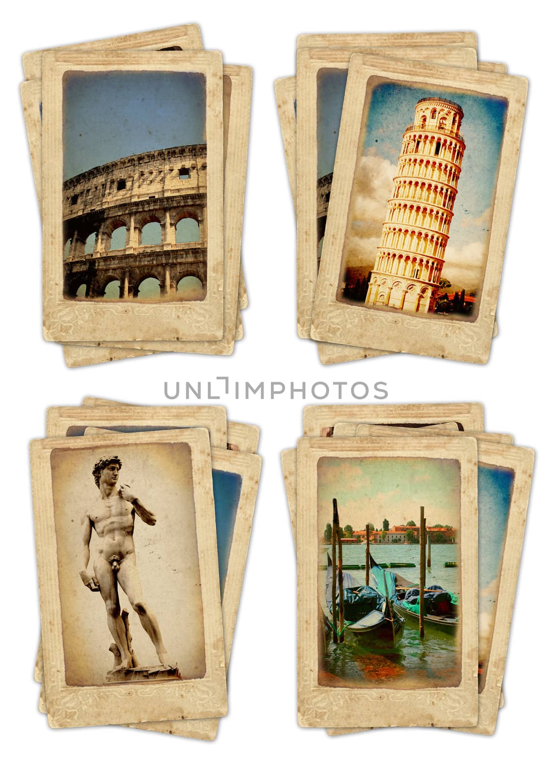 Set of old cards by frenta