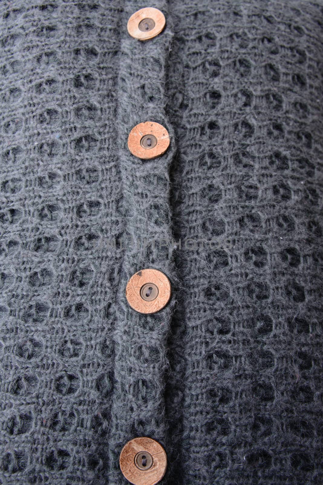 Detail of cardigan by GryT