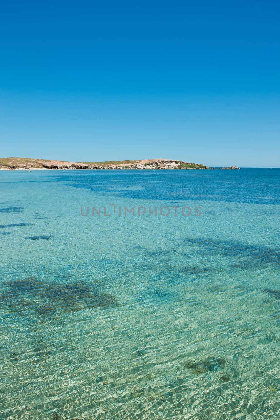 Beautiful clear tropical ocean by jrstock