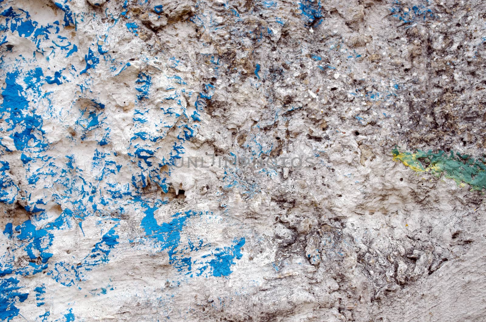 painted grunge dirty rough surface wall background closeup.