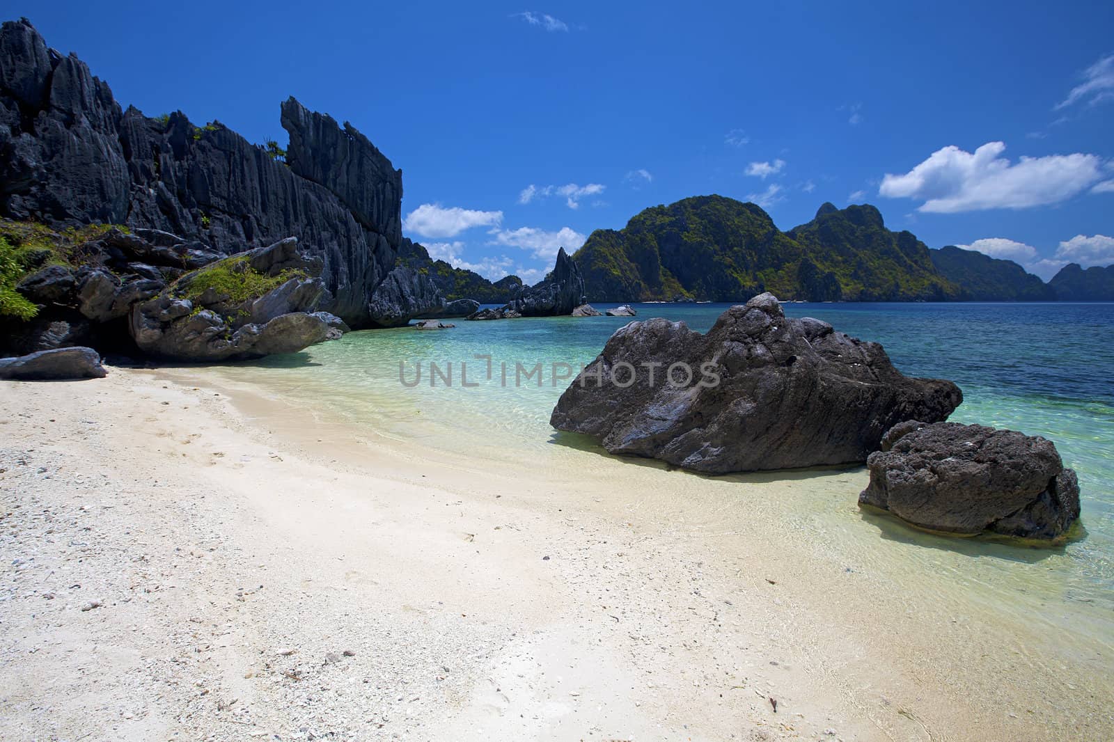 Untouched nature in El Nido, Palawan, Philippines