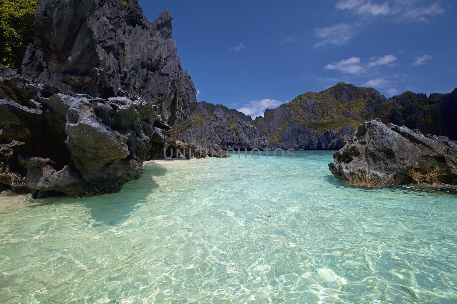 Untouched nature in El Nido, Palawan, Philippines