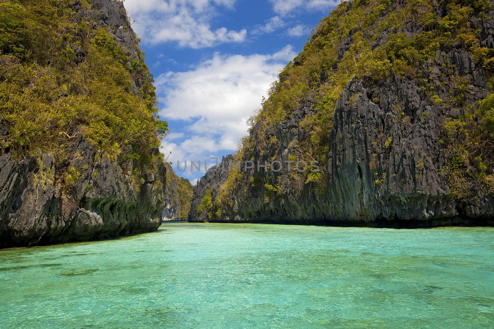 Untouched nature in El Nido, Palawan, Philippines