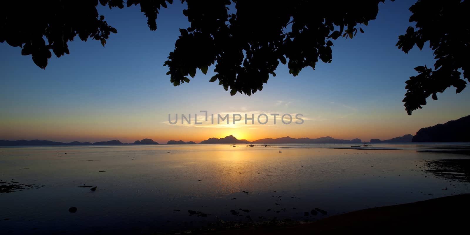 Untouched nature in El Nido, Palawan, Philippines