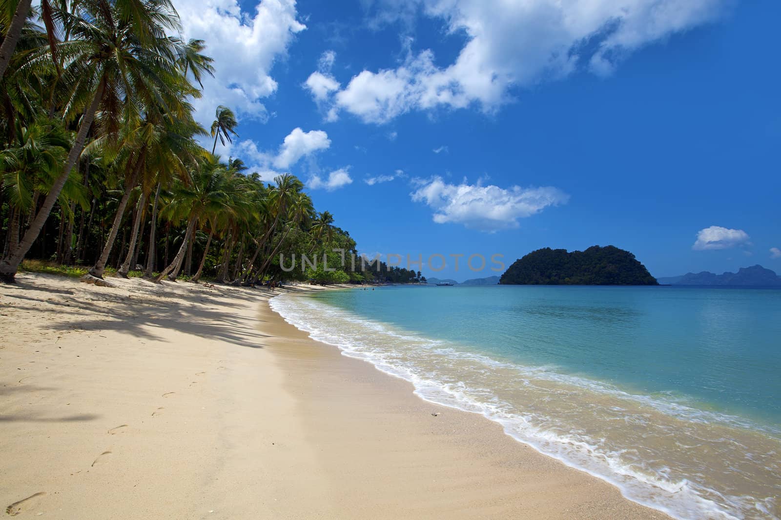 Untouched nature in El Nido, Palawan, Philippines