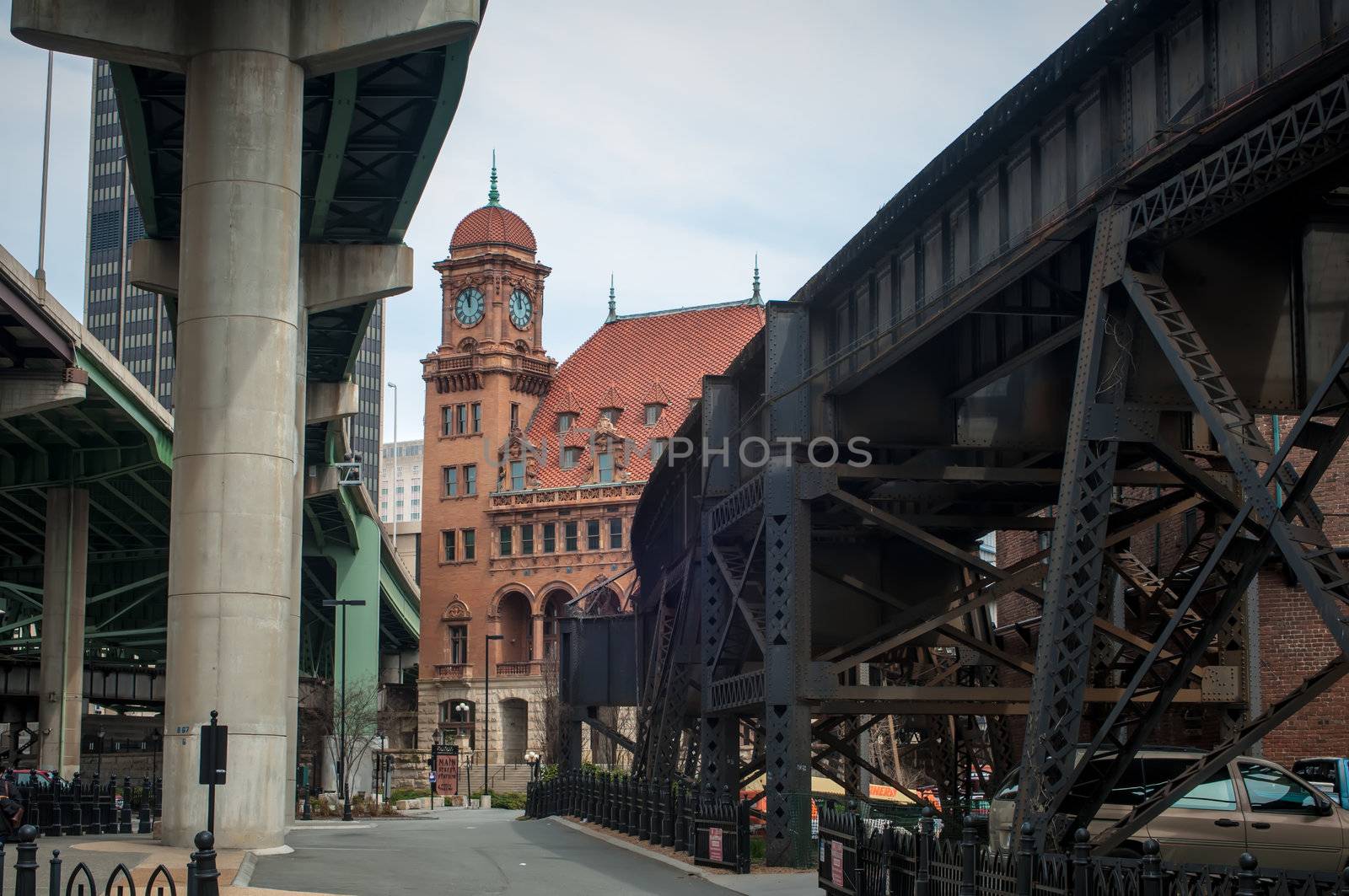 surroundings of a Main Street Station - Richmond VA