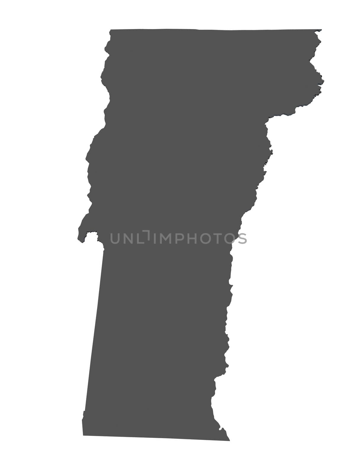 Map of Vermont - USA by joggi2002