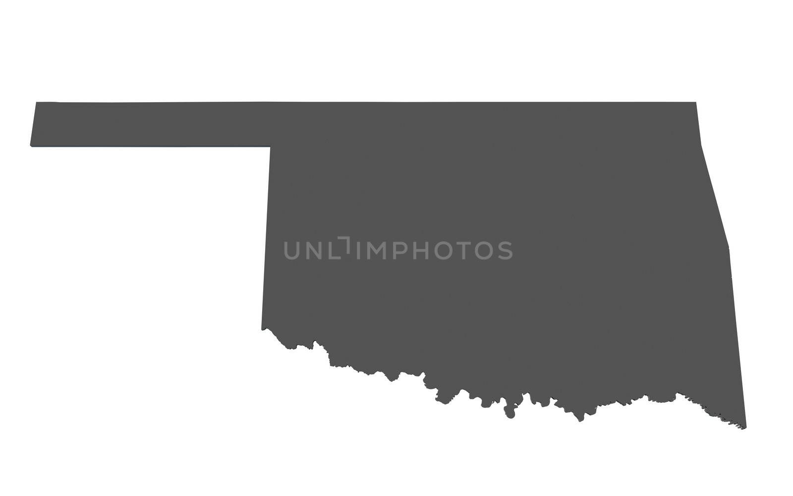 Map of Oklahoma - USA by joggi2002