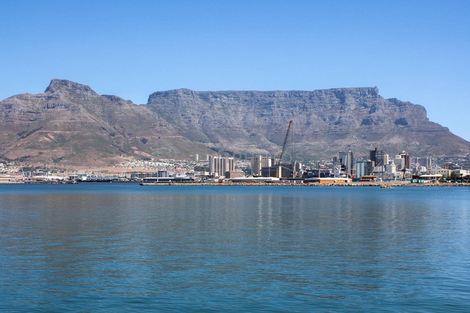 Cape Town Harbor by dwaschnig_photo