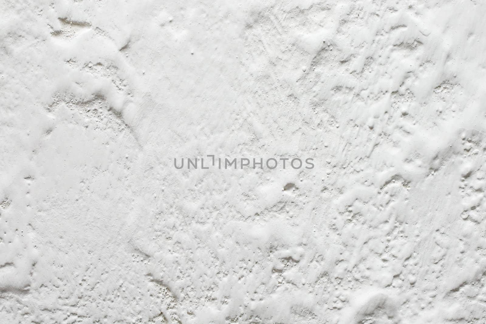 Old white swept wall texture