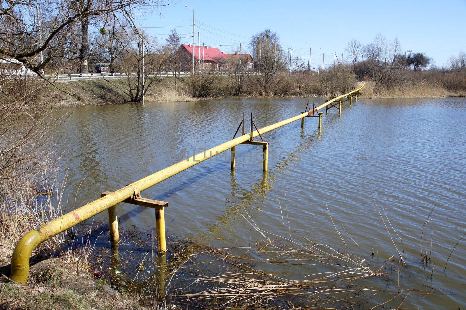 Pipeline and water by andrei_kolyvanov